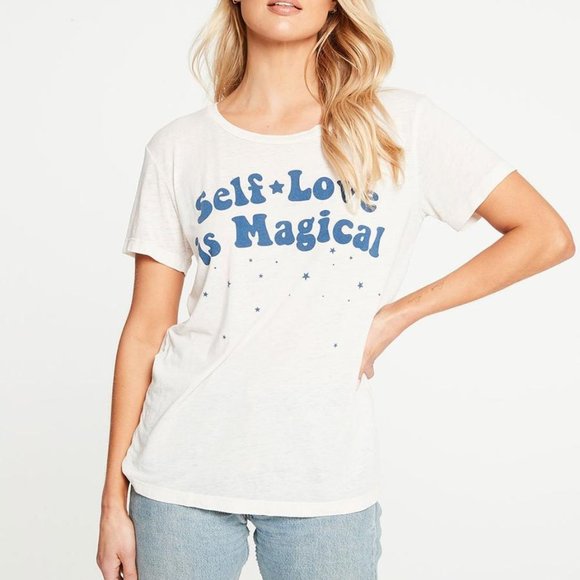 Chaser Sef Love is Magical Tee Au Lait - Picture 1 of 1